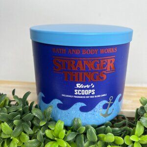 Stranger Things Steves scoops ocean of flavors bbw bath body candle Netflix new